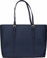 Blue Leather Shoulder Bag 3
