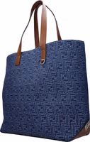 Blue Fabric Shoulder Bag 2