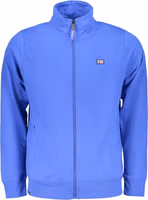 Blue Cotton Men Sweatshirt 1