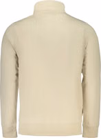 Beige Cotton Men Sweatshirt 2