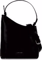 Black Polyethylene Shoulder Bag 1