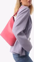 Black Polyethylene Shoulder Bag 2
