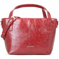 Red Polyethylene Handbag 1
