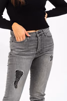 Gray Cotton Jeans Denim 2