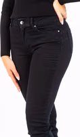 Black Cotton Slim Fit Jeans 2