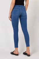 Blue Cotton Skinny Jeans 2