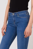 Blue Cotton Skinny Jeans 3