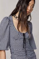 Bicolor Cotton Casual Dress 4