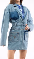 Multicolor Cotton Denim Jacket 2