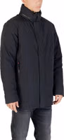 Black Polyester Parka 3