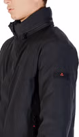 Black Polyester Parka 5