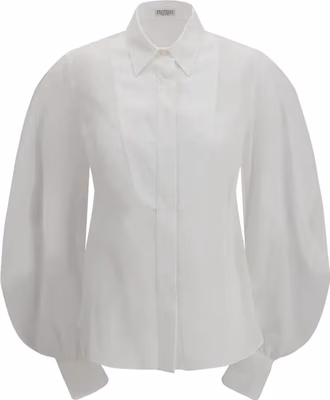White Cotton Blouse
