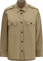 Beige Cotton Shirt 1