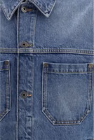 Blue Cotton Denim Jacket 3