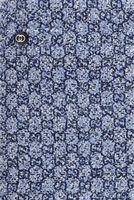 Blue Cotton Mini Skirt 3