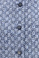 Blue Cotton Sleeveless Jacket 3
