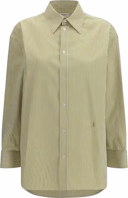 Bicolor Cotton Pattern Shirt