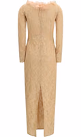 Multicolor Polyamide Cocktail Dress 2
