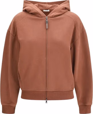 Brown Cotton Sweatshirt