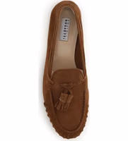 Brown Calf Leather Bos Taurus Slip-On Loafers 4