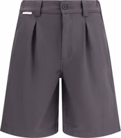 Gray Cotton Bermuda Shorts 1