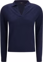 Blue Viscose Sweatshirt 1