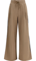 Beige Cotton Casual Pants 1