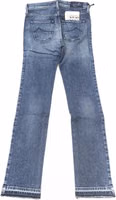 Blue Cotton Women Jeans 3