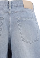 Blue Cotton Bermuda Shorts 3