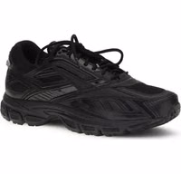 Black Polyethylene Athletic Sneakers 2