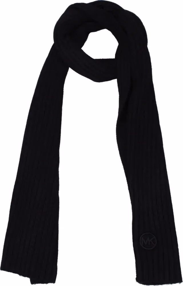 Black Polyester Scarf