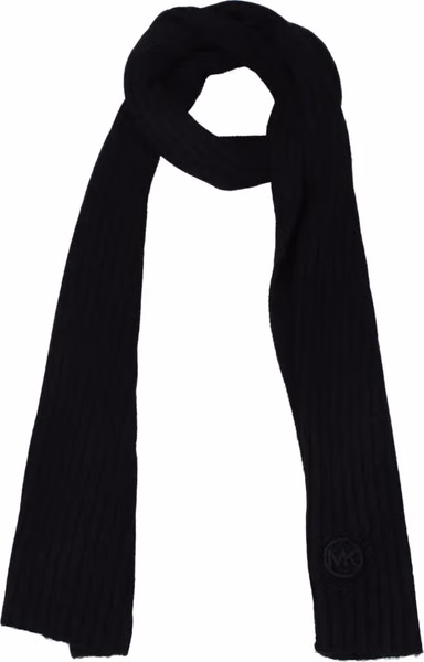 Black Polyester Scarf