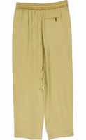 Bicolor Acetate Casual Pants 2