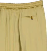 Bicolor Acetate Casual Pants 3