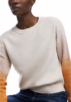 Beige Viscose Sweatshirt 4