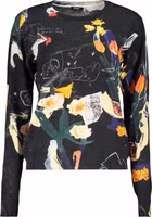 Black Viscose Women's Sweater 1