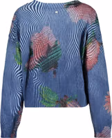 Blue Cotton Womens Cardigan 2