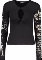Black Cotton Women Sweater 2