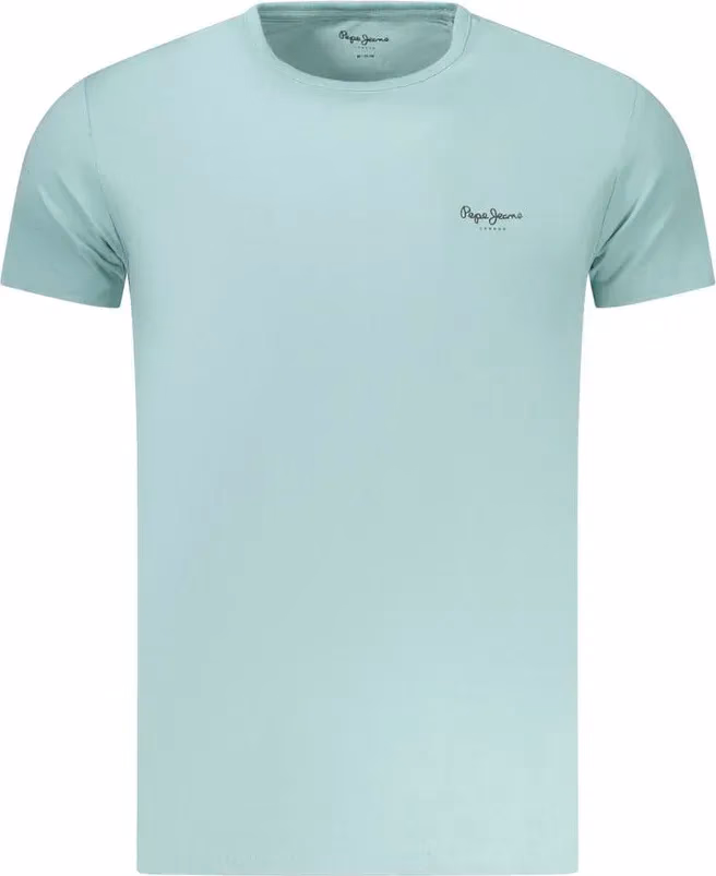 Azzurro Cotton Men T-Shirt