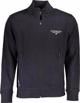 Blue Cotton Men's Sweatshirt