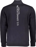 Blue Cotton Men's Sweatshirt 2