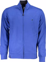Blue Cotton Men Sweatshirt 1