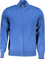 Black Viscose Men Sweater 1
