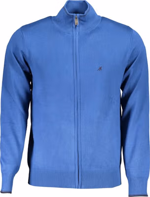 Black Viscose Men Sweater