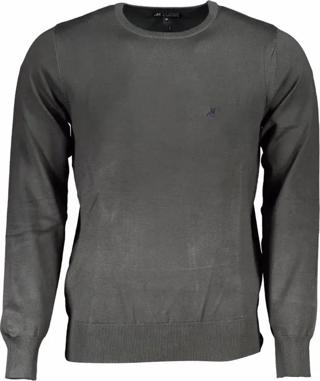 Green Viscose Men's Sweater
