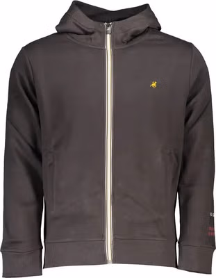 Grigio Cotton Men Sweatshirt
