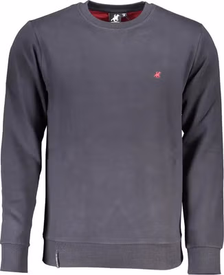 Blue Cotton Men's Sweatshirt