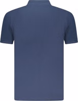 Blue Cotton Men Polo 2