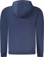 Blue Cotton Men's Hoodie 3