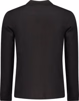 Black Cotton Men Polo Shirt 2